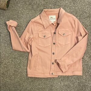 Pink Jean Jacket